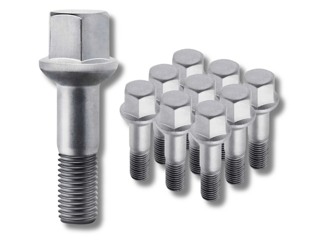 Wheel Bolt Studs x10 for Mercedes Benz W124 / W168 / W203 / W210 / SLK200 / SL500 / E320 / C43-Spoilers and Bodykits Australia