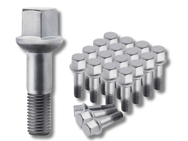 Wheel Bolt Studs x20 for Mercedes Benz A209 / C124 / C209 / CL203 / R170 / S124 / W168 / W210 / 124 / 190-Spoilers and Bodykits Australia