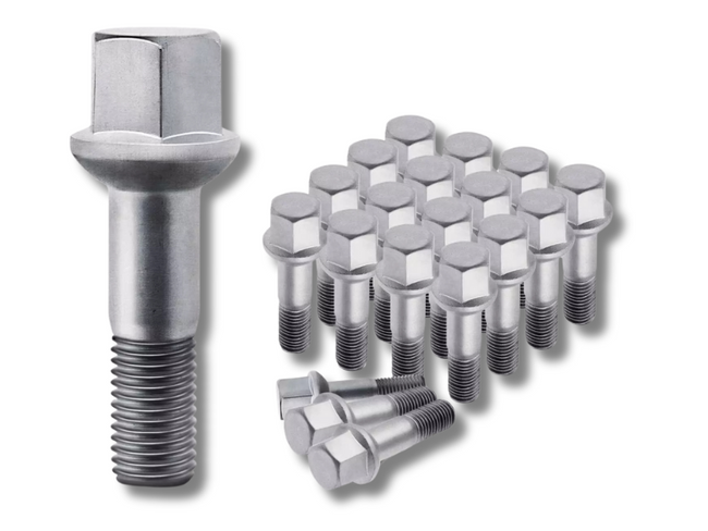 Wheel Bolt Studs x20 for Mercedes Benz W124 / W168 / W203 / W210 / SLK200 / SL500 / E320 / C43-Spoilers and Bodykits Australia