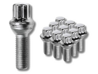 Wheel Lug Bolt Nuts x10 for Mercedes Benz W204 / W211 / W212 / S212 / C207 / W221 / R172 / E350-Spoilers and Bodykits Australia