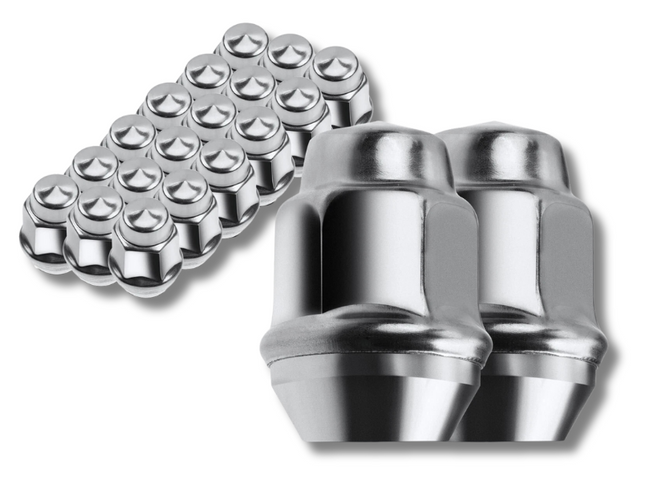 Wheel Lug Nuts x20 for Jeep Grand Cherokee WK / WH / Commander XH / Wrangler JK - 1/2-20-Spoilers and Bodykits Australia