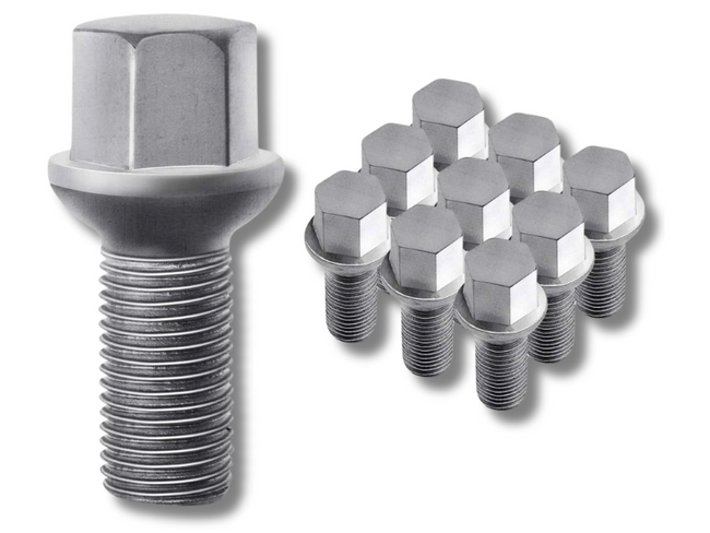 Wheel Stud Bolts x10 for Mercedes Benz A207 / A209 / C117 / C204 / C207 / R172 / R230 / S204-Spoilers and Bodykits Australia