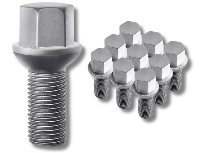 Wheel Stud Bolts x10 for Mercedes Benz W163 / W169 / W204 / W211 / W245 / X164 / W639 / Viano-Spoilers and Bodykits Australia