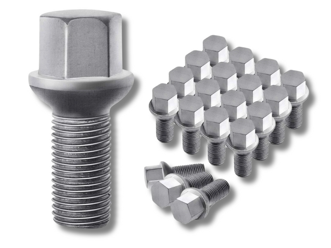 Wheel Stud Bolts x20 for Mercedes Benz A207 / A209 / C117 / C204 / C207 / R172 / R230 / S204-Spoilers and Bodykits Australia