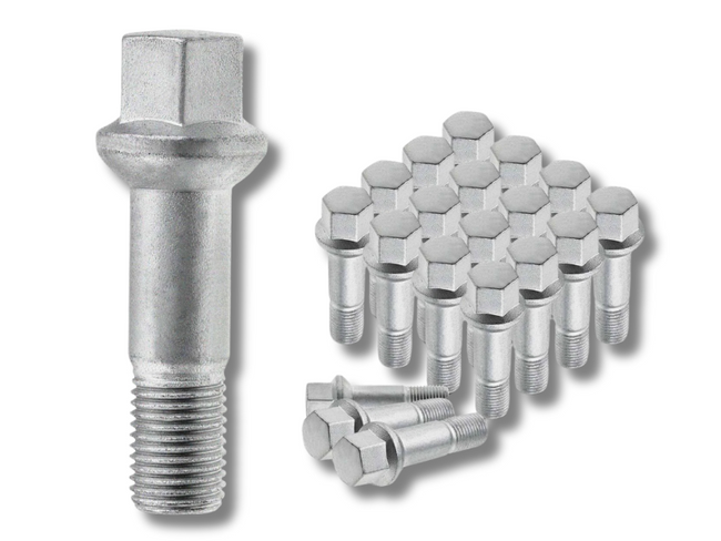 Wheel Studs x20 for Mercedes Benz W221 / W166 / W251 / X166 / V222 / GLK / S Class - M14 x 1.5-Spoilers and Bodykits Australia