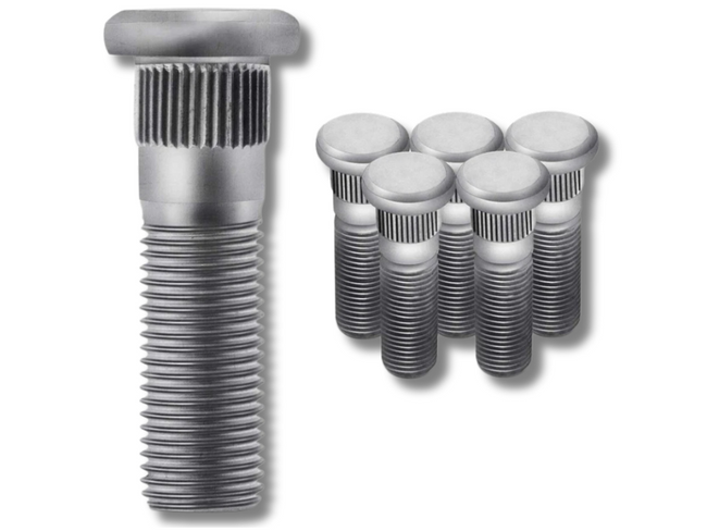 Wheel Studs x6 for D40 Nissan Navara / Pathfinder R51 - M12 x 1.25 (2005 - 2015)-Spoilers and Bodykits Australia
