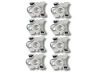Window Regulator Slider Clips & Guide Bush x8 for BMW E36 / E32 / E34 / E85 / E92 / E93-Spoilers and Bodykits Australia
