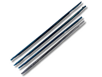 Window Seal Mouldings x4 for 80 Series Toyota Landcruiser - Chrome-Spoilers and Bodykits Australia