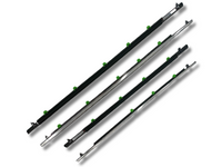 Window Seal Mouldings x4 for Honda CRV - Chrome (2007 - 2011)-Spoilers and Bodykits Australia