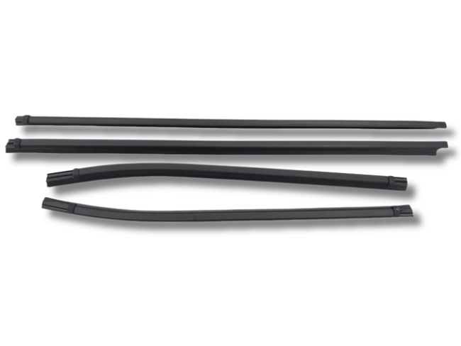 Window Seal Mouldings x4 for Isuzu D-MAX Dual Cab (2012 - 2018)-Spoilers and Bodykits Australia