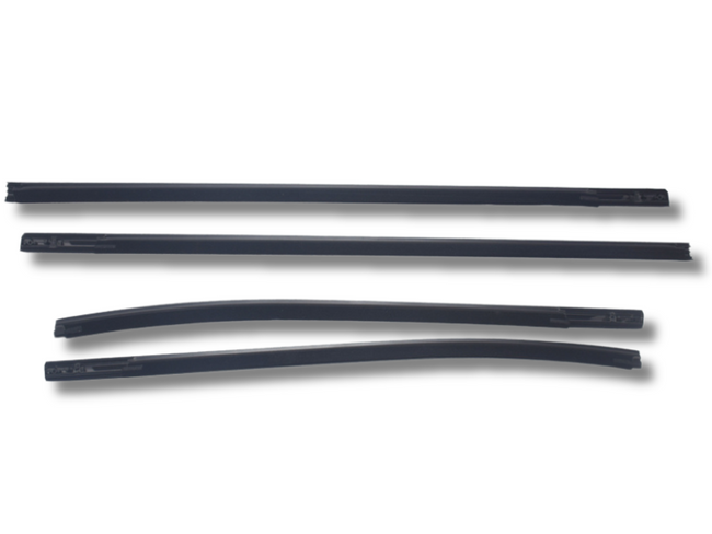 Window Seal Mouldings x4 for PX1 / PX2 / PX3 Ford Ranger XL / XLT / Wildtrak Dual Cab (2012 - 2020)-Spoilers and Bodykits Australia