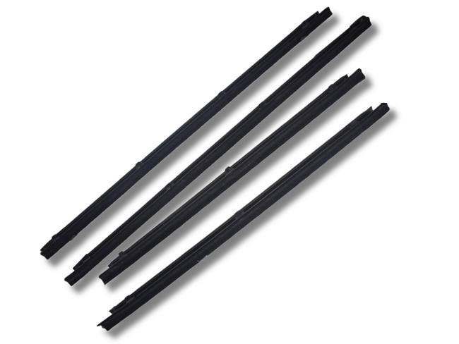 Window Seal Mouldings x4 for Toyota Hilux LN85 / RN85 / LN106 Dual Cab (1989 - 1997)-Spoilers and Bodykits Australia