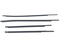 Window Seal Mouldings x4 for Toyota Hilux Revo Dual Cab (2015 - 2021)-Spoilers and Bodykits Australia