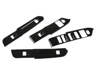 Window Switch Surround Trims x4 for Land Rover Defender 110 - Black (2020 - 2022)-Spoilers and Bodykits Australia