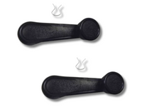 Window Winder Handles for Toyota Dyna BU - Pair - Black (1984 - 1996)-Spoilers and Bodykits Australia