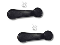 Window Winder Handles for Toyota Hilux LN85 2WD - Black - Pair (1988 - 1997)-Spoilers and Bodykits Australia