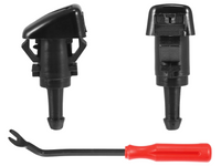 Windscreen Washer Nozzles x2 for Chrysler PT Cruiser (2001 - 2010) & Dodge Avenger (2008 - 2011)-Spoilers and Bodykits Australia