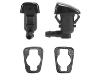 Windscreen Washer Nozzles x2 with Hose Connectors for Ford Focus (2008 - 2011)-Spoilers and Bodykits Australia