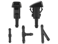 Windscreen Washer Nozzles x2 with Hose Connectors for Jeep Patriot (2008 - 2016)-Spoilers and Bodykits Australia