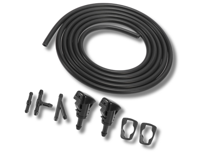 Windscreen Washer Nozzles x2 with Hose Connectors for Subaru Impreza / WRX (2008 - 2014)-Spoilers and Bodykits Australia