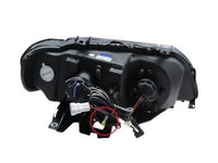 3D LED HALO Projector Head Lights for BMW X5 E53 - Black (1999 - 2003 Models) - Spoilers And Bodykits Australia