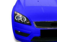 Angel Eye HALO Projector CCFL Head Lights for Ford Focus XR5 MK2 - Black (2004 - 2008 Models) - Spoilers And Bodykits Australia