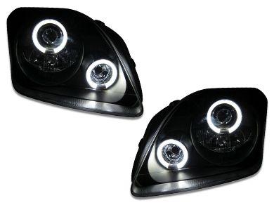Angel Eye HALO Projector CCFL Head Lights for Honda Prelude - Black (1996 - 2001 Models) - Spoilers And Bodykits Australia