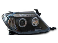 Angel Eye HALO Projector CCFL Head Lights for Toyota Hilux - Black (2005 - 2010 Models) - Spoilers and Bodykits Australia