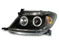 Angel Eye HALO Projector CCFL Head Lights for Toyota Hilux - Black (2005 - 2010 Models) - Spoilers and Bodykits Australia