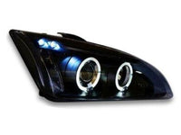 Angel Eye HALO Projector Head Lights for Ford Focus XR5 MK2 - Black (2004 - 2008 Models) - Spoilers And Bodykits Australia