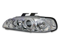 Angel Eye HALO Projector Head Lights for Honda Civic EG - Chrome (1992 - 1995 Models) - Spoilers And Bodykits Australia