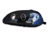 Angel Eye HALO Projector Head Lights for Honda Civic EK - Black (1996 - 1998 Models) - Spoilers And Bodykits Australia