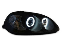 Angel Eye HALO Projector Head Lights for Honda Civic EK - Black (1996 - 1998 Models) - Spoilers And Bodykits Australia