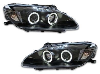 Angel Eye HALO Projector Head Lights for Honda S2000 AP1 - Black (1999 - 2001 Models) - Spoilers And Bodykits Australia