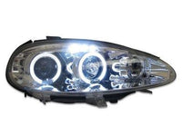 Angel Eye HALO Projector Head Lights for Mazda MX5 NB - Chrome (2001 - 2005 Models) - Spoilers And Bodykits Australia