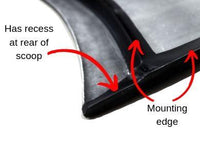 Bonnet Scoop for FG Ford Falcon - Reverse Cowl - Retro Style - Spoilers And Bodykits Australia