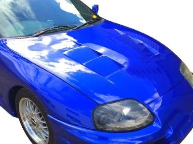 Bonnet for Toyota Supra Vented (1993 - 1998 Models) (Road Legal Certified) - Spoilers and Bodykits Australia