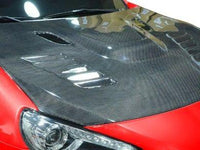 Carbon Fibre Bonnet for Toyota 86  Subaru BRZ - Vented (2012 - 2020 Models) - Spoilers And Bodykits Australia