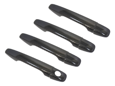 Dry Carbon Door Handle Covers for Subaru WRX STI (2015 - 2020 Models) - Spoilers And Bodykits Australia