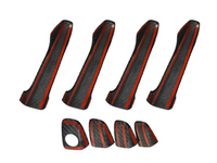 Dry Carbon Door Handle Covers for Subaru WRX STI (2015 - 2020 Models) - Spoilers And Bodykits Australia