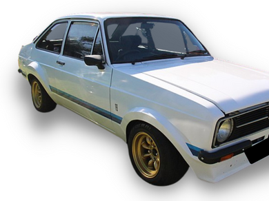 Flares for Ford Escort MK2 2-Door Coupe (Set of 4 for Front & Rear) - Spoilers And Bodykits Australia