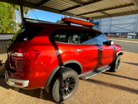 Flares for Ford Everest - High Quality Poly Propylene Matt/Gloss Black Finish (Set of 4) (2015 - 2018 Models) - Spoilers and Bodykits Australia