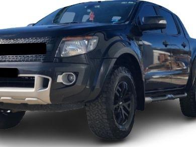 Flares for PX 1 Ford Ranger - Black - Set of 2 for Front Wheel Arches (2012 - 2015 Models) - Spoilers And Bodykits Australia