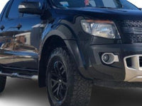 Flares for PX 1 Ford Ranger - Black - Set of 2 for Front Wheel Arches (2012 - 2015 Models) - Spoilers And Bodykits Australia