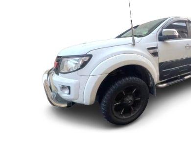 Flares for PX 1 Ford Ranger - White - Set of 2 for Front Wheel Arches (2012 - 2015 Models) - Spoilers And Bodykits Australia