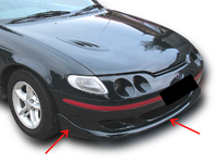 Front Bumper Bar Lower Lip Skirt for EF  EL XR Ford Falcon - EF Tickford Style - Spoilers And Bodykits Australia