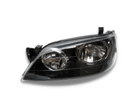 Head Lights for BA / BF XT MK1 Ford Falcon - Black - Spoilers and Bodykits Australia