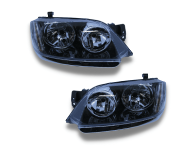 Head Lights for Ford Territory - Black (2009 - 2011 Models) - Spoilers and Bodykits Australia