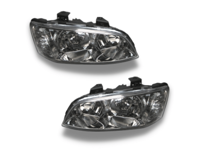 Head Lights for VE Holden Commodore Series 2 - Chrome - Spoilers and Bodykits Australia