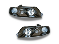 Head Lights for VX / VU Holden Commodore Calais / Berlina / Maloo - Black - Spoilers and Bodykits Australia
